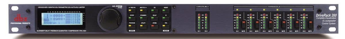 dbx DriveRack 260 Complete Equalization and Loudspeaker Control System