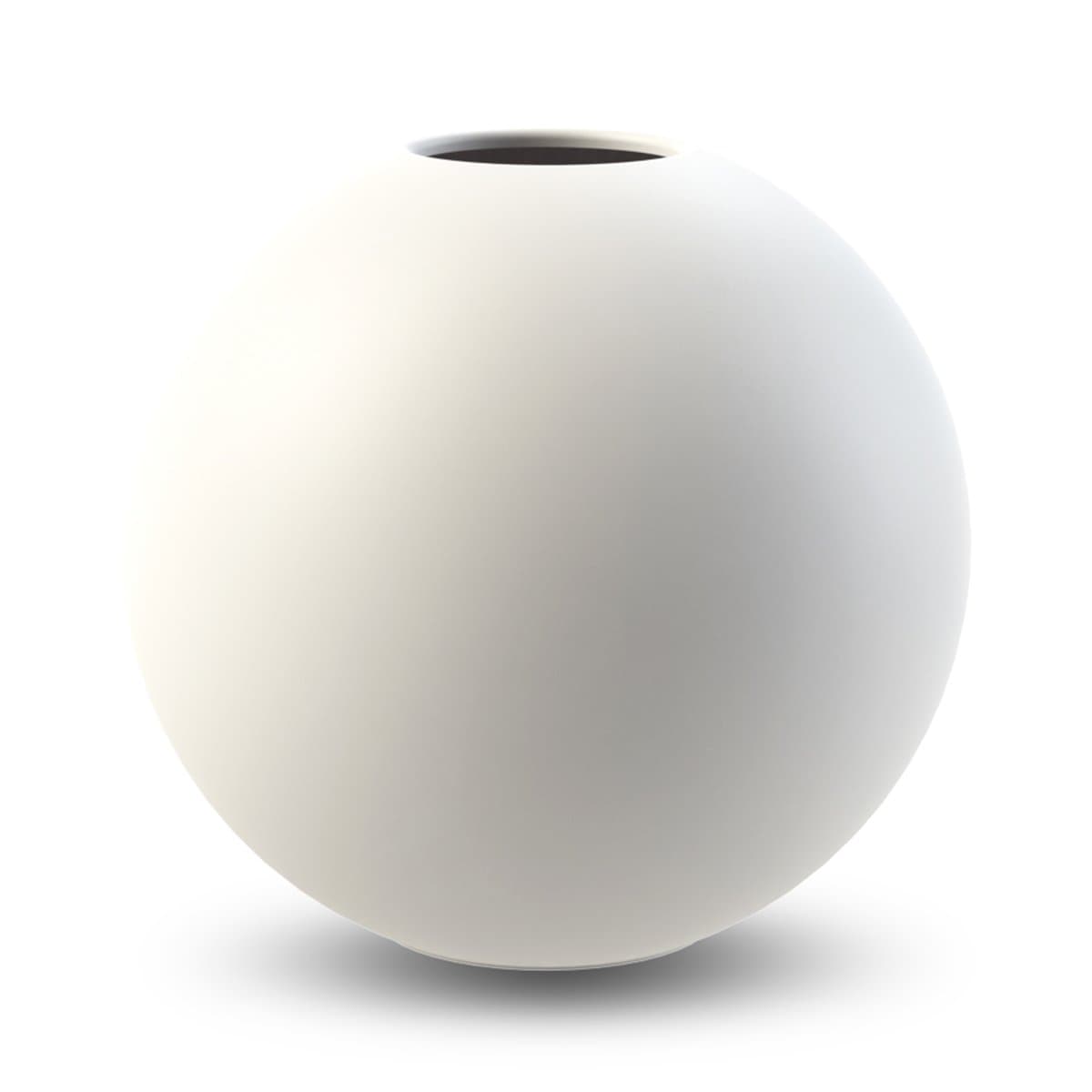 Cooee Design Ball Vase 20cm White