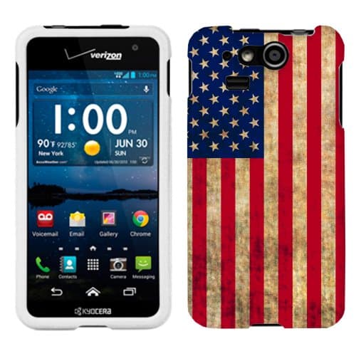 Kyocera Hydro Elite Retro American Flag Phone Case Cover