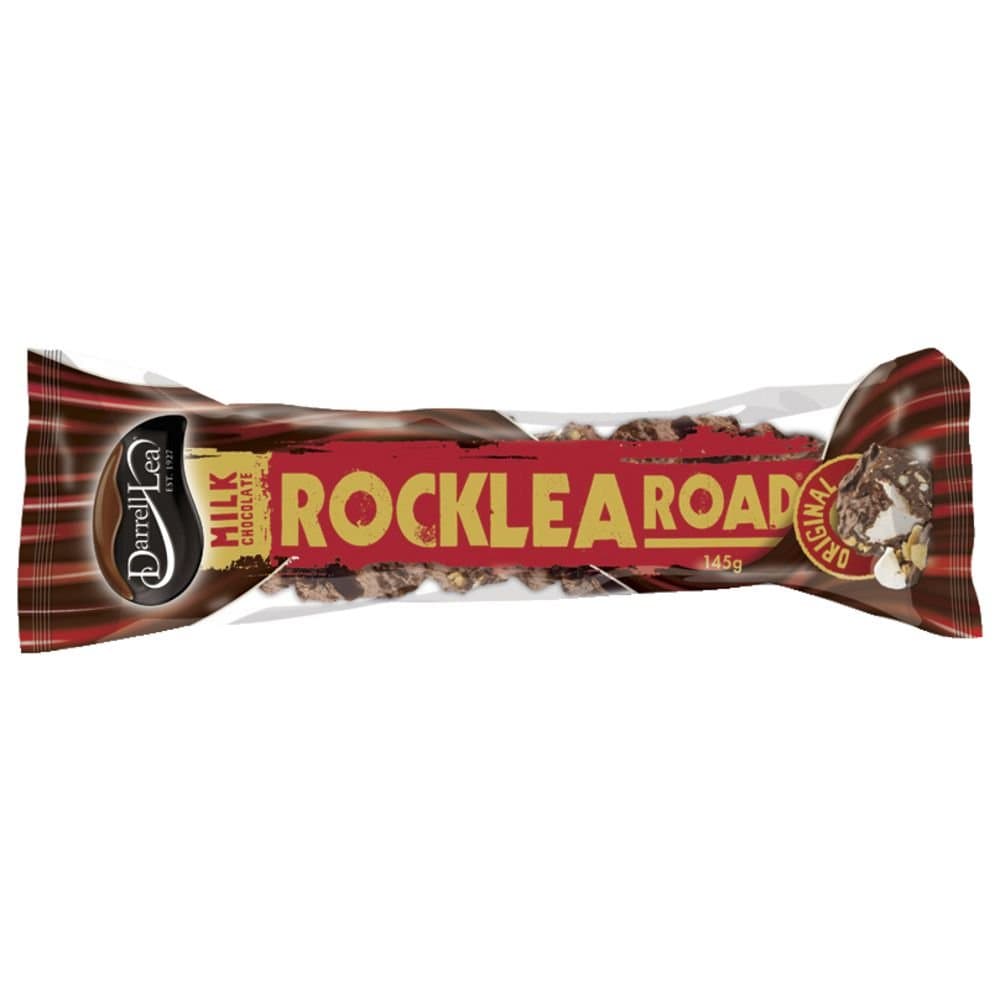 Darrell Lea | Rocklea Road Chocolate Bar | Made in Australia (Milk Chocolate - Original)