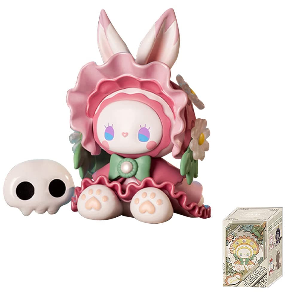 Emma Masquerade Series Mystery Box Toy Figure Action Blind Box Cute Popular Collectible Toys Girl Birthday Party Gift Christmas Toy Room Desktop Decoration（1 Pack）