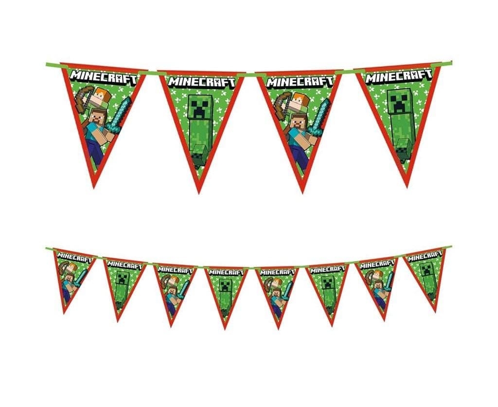Minecraft Paper Triangle Flag Banner