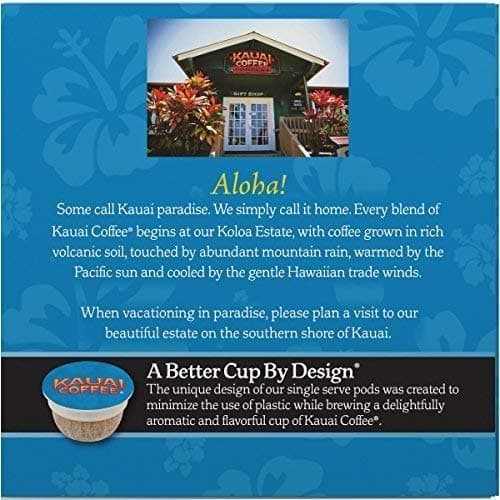 Kauai Coffee Pods Compatible with K-Cup Pods for Keurig Brewers – 20% Hawaiian Arabica – Mild, Medium and Dark Roast, Rich, Smooth, No Bitterness – Four Flavors, 4 Packs of 12 Single Serve Cups