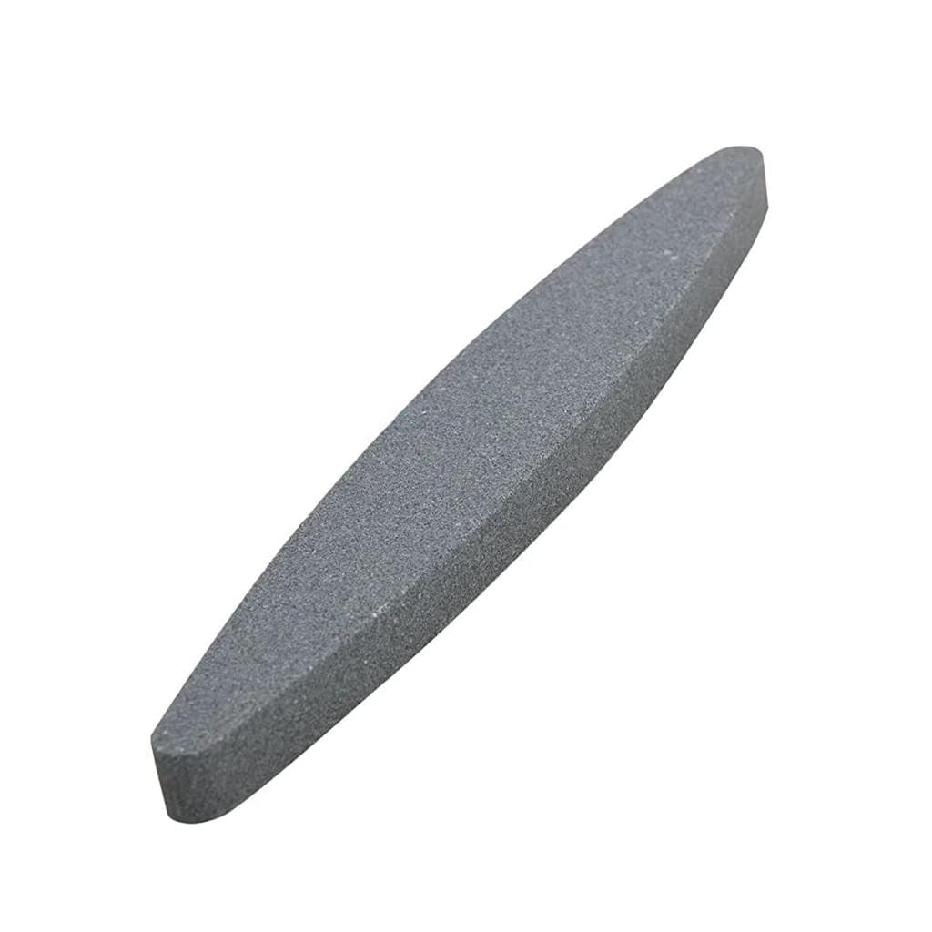 WOKIN 9 inch Durable Sharpening Stones, Wear-Resistant Fusiform Shaped Sharpener Fine Medium Grit Whetstone for Scissors, Knives, Axes, Chisel Tools, and Blades