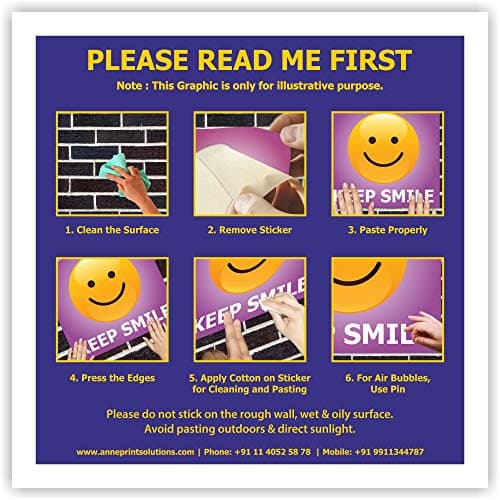 How to Use Fire Extinguisher Sticker Self Adhesive Vinyl for Hospital | Nursing Home | Clinic Pack of 4 Pcs Size 6 Inch *X 9 Inch* Multicolour