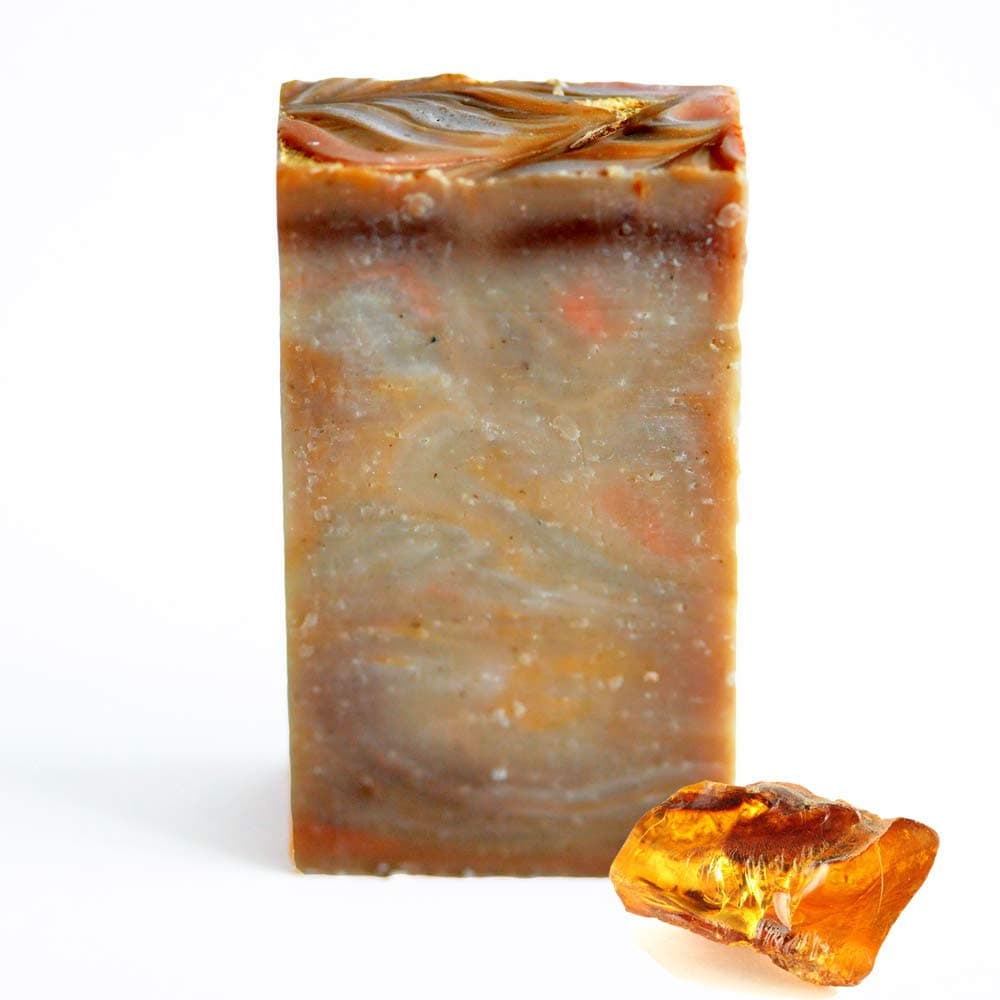 Savon Amber Natural Organic Handmade French Soap 100g