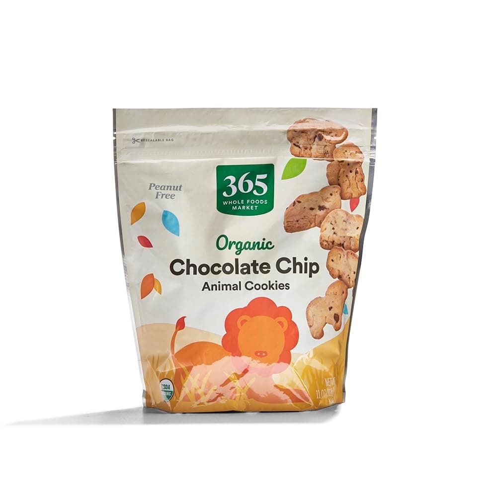 365 by Whole Foods Market, Organic Chocolate Chip Animal Cookies, 11 OunceUSDA Organic