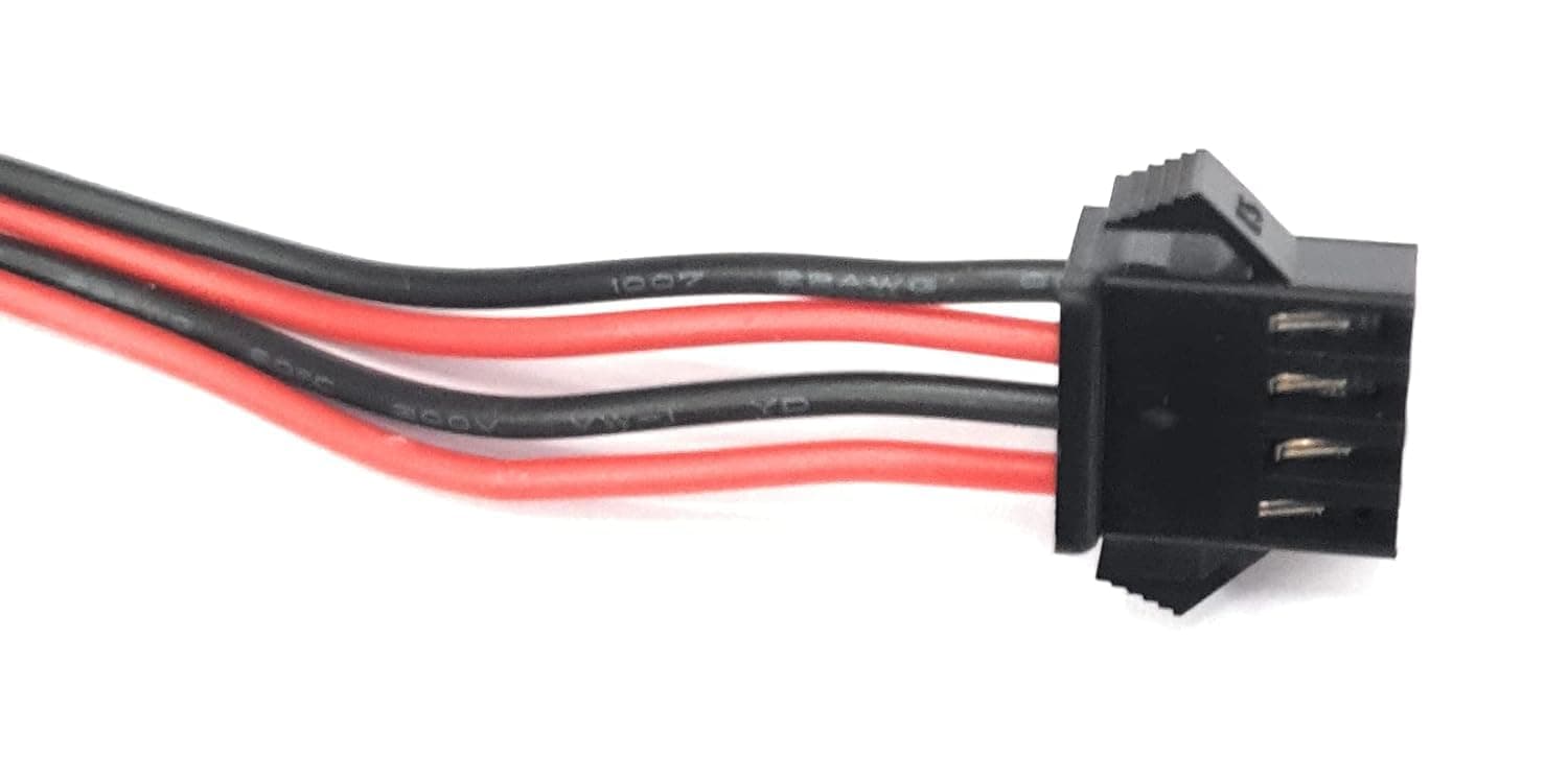 KP Lipo Battery SM-4P Plug, MN45 WPL D12 RC Car Boat Gun, Speed Boat 14500 2s 7.4v Lipo Battery Charger Parts Toys, 7.4v 2S 1000mAh