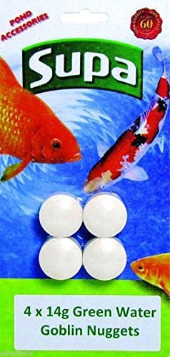 Supa Green Water Goblins Nuggets Treatment To Reduce Green Water In Ponds 4x14g