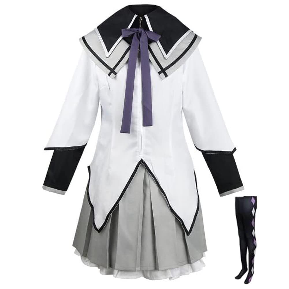 Okazaki Anime Homura Cosplay Costume Uniform Dress Halloween Outfit