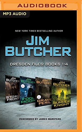 Jim Butcher - Dresden Files: Books 1-4: Storm Front, Fool Moon, Grave Peril, Summer Knight (The Dresden Files)
