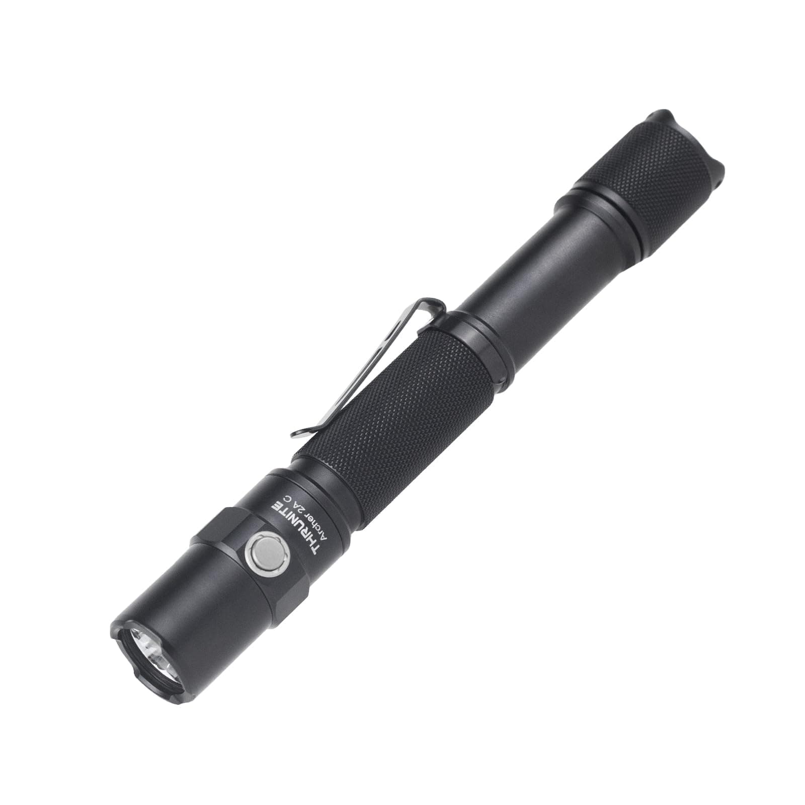Archer 2A C LED Rechargeable Flashlight, High 1000 Lumens AA Flashlight with Lanyard, IPX8 Waterproof Dual Switch Small Outdoor Light for Hiking, Camping, Everyday Use, EDC - CW