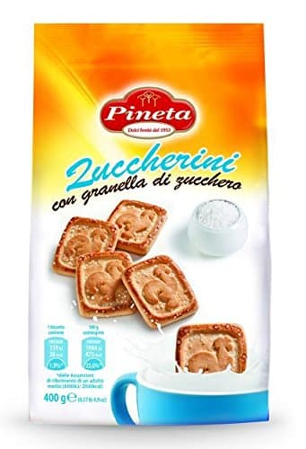 Biscotti - Frollini Con Granella Di Zucchero (Zuccherini) 4 pack of 400gr
