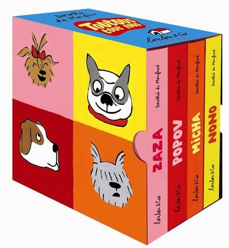 toutous tout fous: 4 volumes