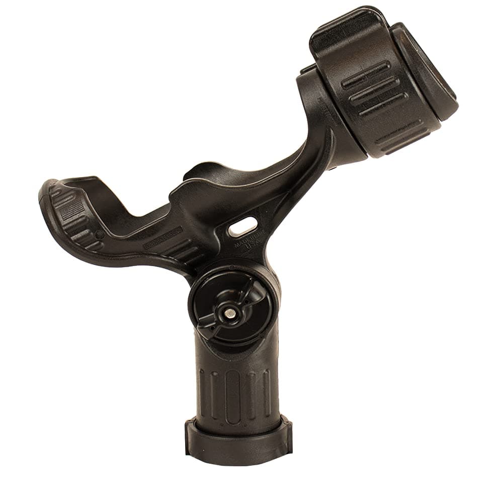 YAKATTACK Omega Rod Holder with LockNLoad Track Mounting Base - Combos with GT175 Generation II GearTrac Mount Tracks Available