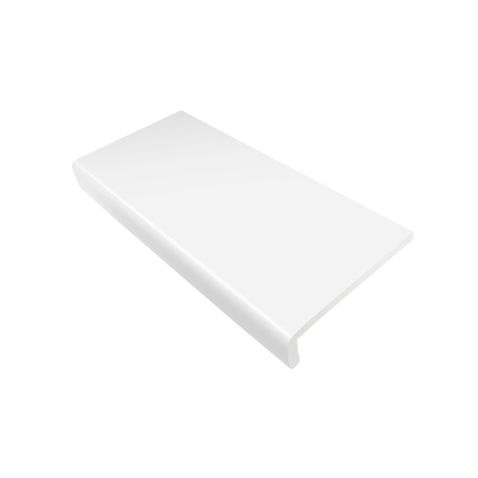 150mm White UPVC Window Board/Cill Cover 1.25m Long 9mm Thick Plastic Window Sill Capping