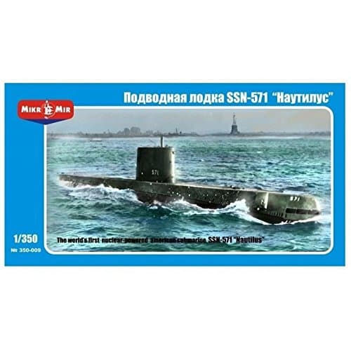 Micro Mir ***SSN-571 'Nautilus' U.S. Nuclear Submarine 1/350 350-009