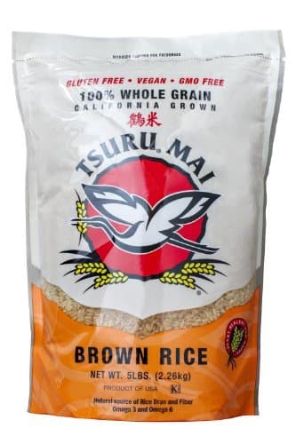 Tsuru Mai, California Brown Rice, 80 oz by Tsuru Ma