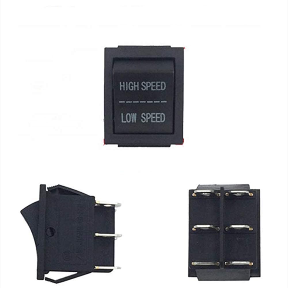 2 Pcs Kids Ride On Car High Speed Low Speed Switch Accessories, Children's Electric Powered Ride On Toys Car Replacement Parts