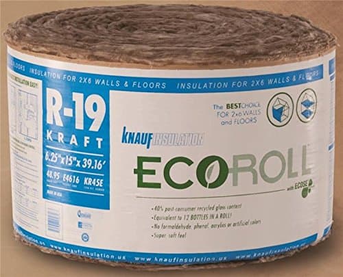 GUARDIAN BLDG PRODS ORGL86190 Insulation R19k Roll, 15In x 39.16FT