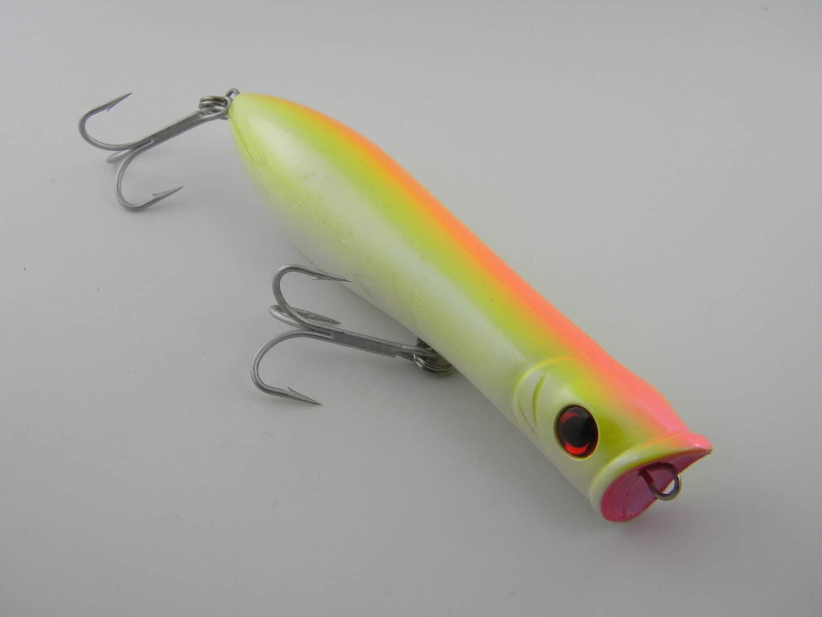 fishermensource Tsunami Talkin Pencil Popper 7" GT Striper Lure Electro School Bus TSTP7F-101