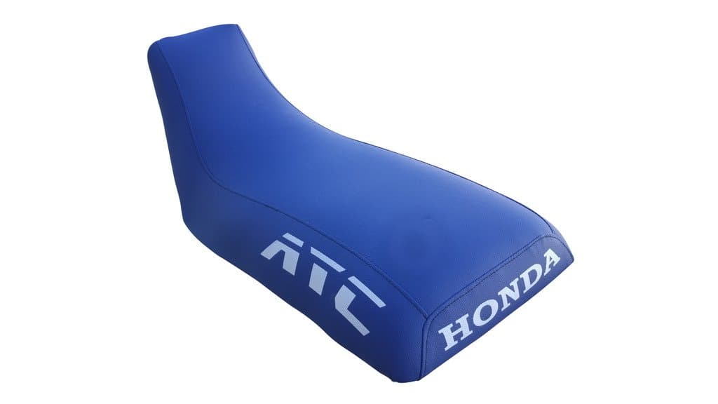 VPS Seat Cover Compatible With Honda ATC 250R 1985-1986 Logo Blue Standard Seat Cover