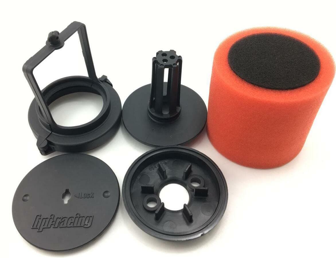 KTRC15411 エアフィルター 1/5 RCモデルカー RCトイエンジン用 オリジナルHPI Racing -#15411 フィルターエアセット 1/5 hpi Baja 5B 5S 5T 5SC R/C バギー トラック ROVAN KM LOSI REDCAT