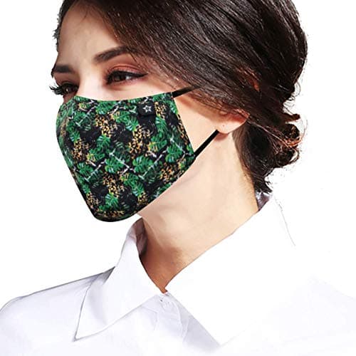 Anti Pollution Breathable Respirator Mask Washable and Reusable Comfy Cotton Adjustable Mask Protection from Dust Full Seal Mask for Men & Women