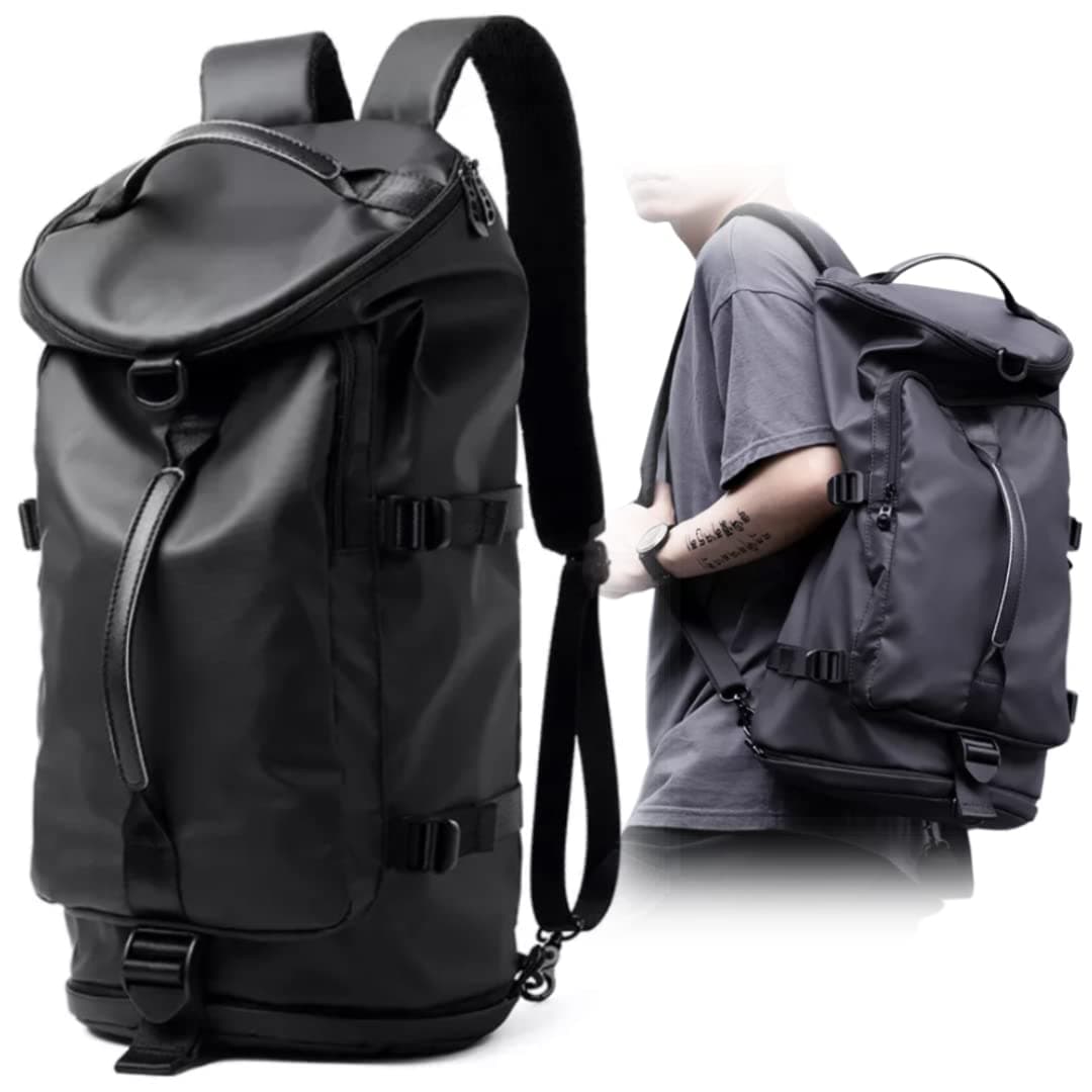 WALKENT Premium 2 in 1 Multifunction Travel Backpack & Laptop Bag Ideal for Sales & Marketing Jobs - Waterproof, Cushioned Strap, Multiple Carrying Positions for Men - (Model Duo, 35 Ltrs)