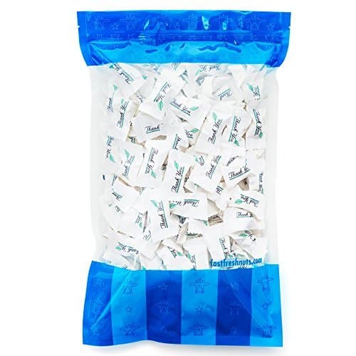 Bomber Brands Bulk Hospitality Buttermints in a 3 lb Bomber Bag - Individually Wrapped - After Dinner - Thank you Mints - Candy Bowls - Wholesale - Party Size!!!!!