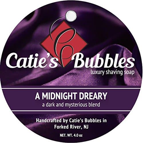 Catie's Bubbles Luxury Shaving Soap - New Formula (A Midnight Dreary)