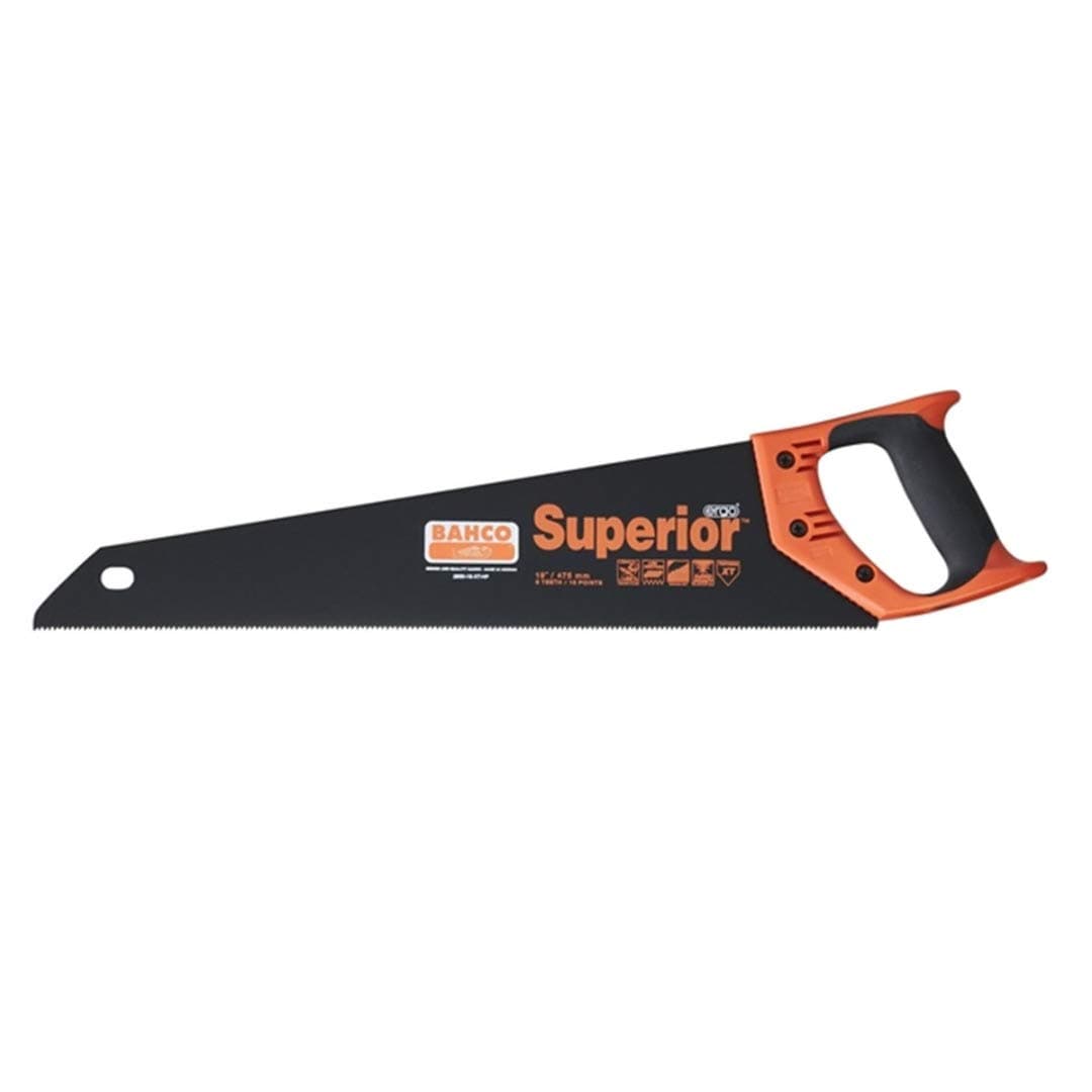Bahco 2600-22-Xt-Hp Handsaw 22In , Orange