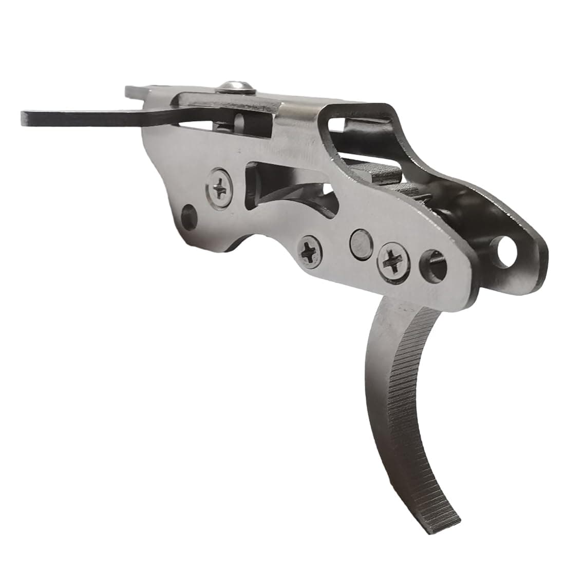 FEIXIA-201A 304 Stainless Steel Fishing Mechanism Submersible Amphibious DIY Full Metal Steel 200 Pounds DIY Speargun Trigger