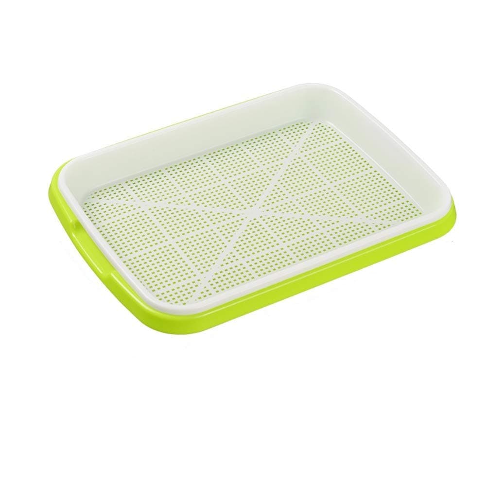 1PC Seed Sprouter Tray, Seed Germination Tray,Sprouter Nursery Tray Double-Layer Soilless Culture Beans Hydroponic Nursery Tray Seedling Tray