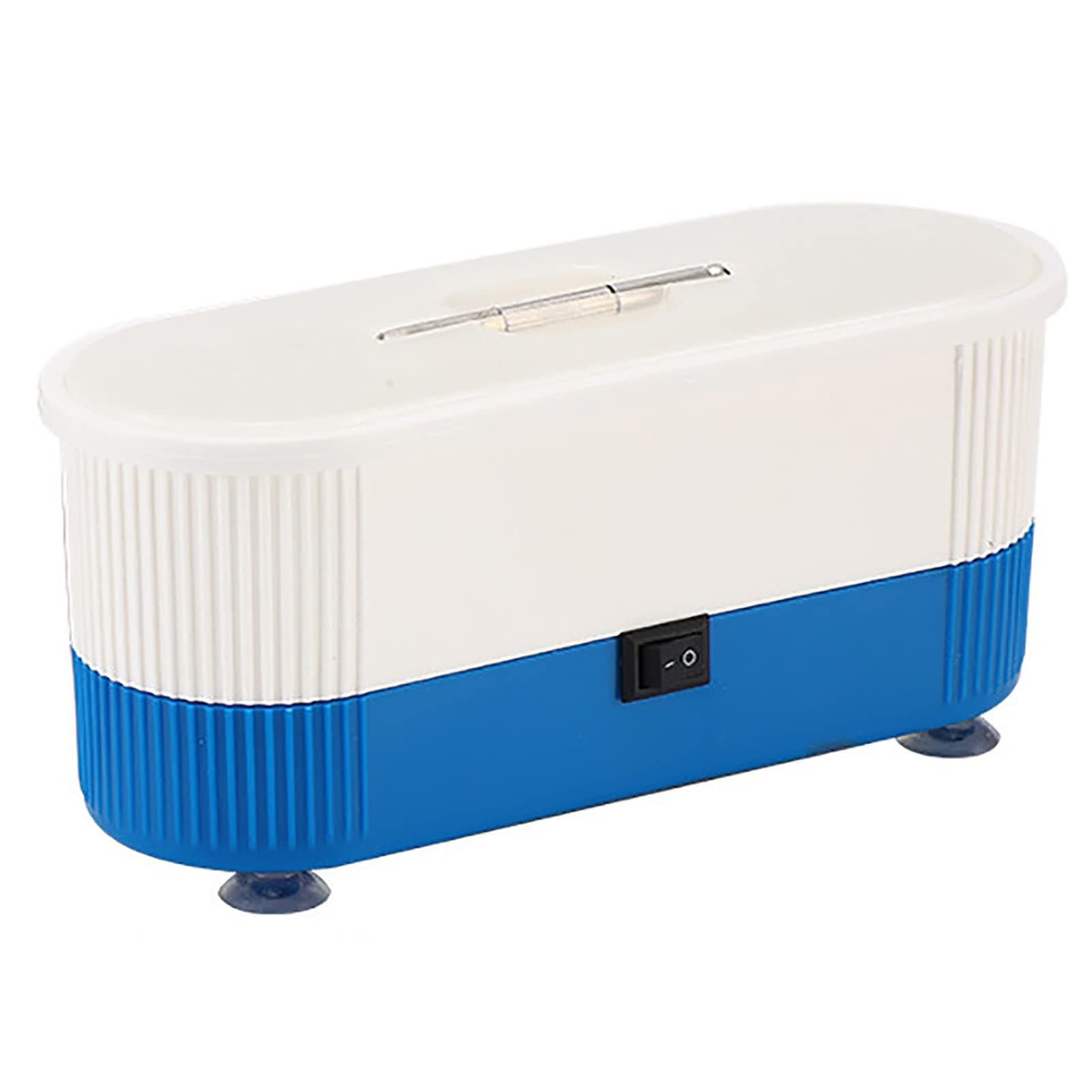Ultrasonic Cleaner,Mini Cordless Ultrasonic Jewelry Cleaner Machine for Cleaning Eyeglasses, Watches, Rings, Multifunctional Cleaning Machine, Gentle Cleaning,Blue