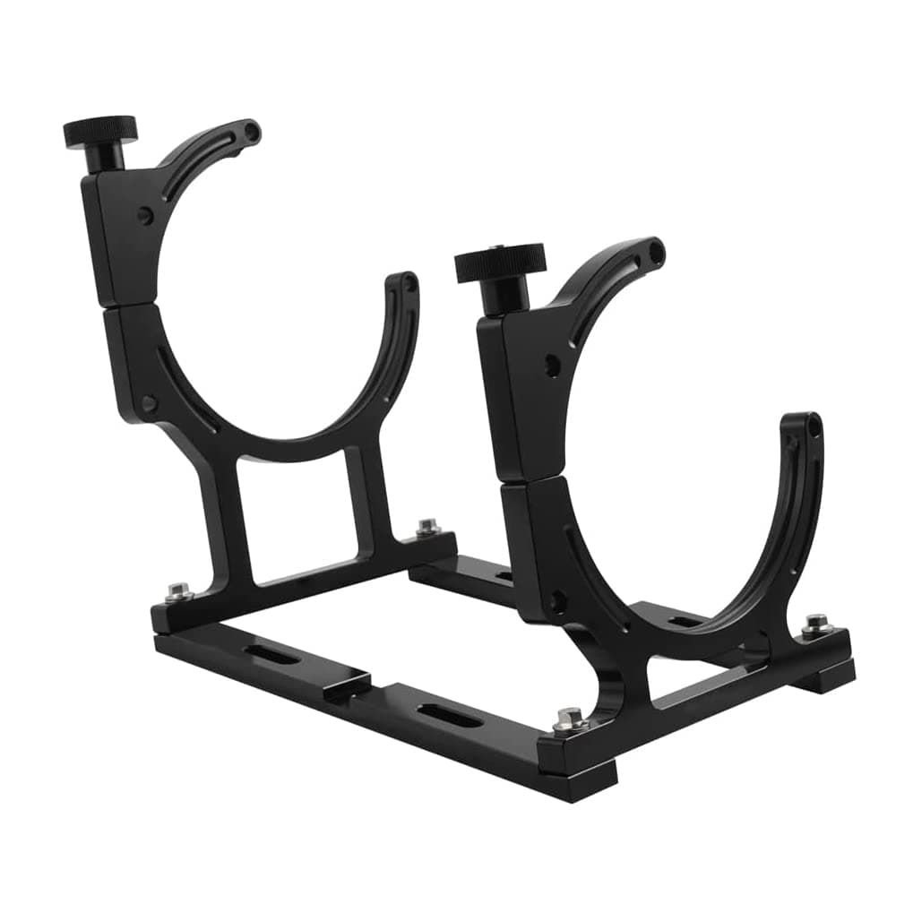 Nitrous Oxide Nos Billet Aluminum Single Bottle Holder Bracket Black, Suits 10LB Bottles