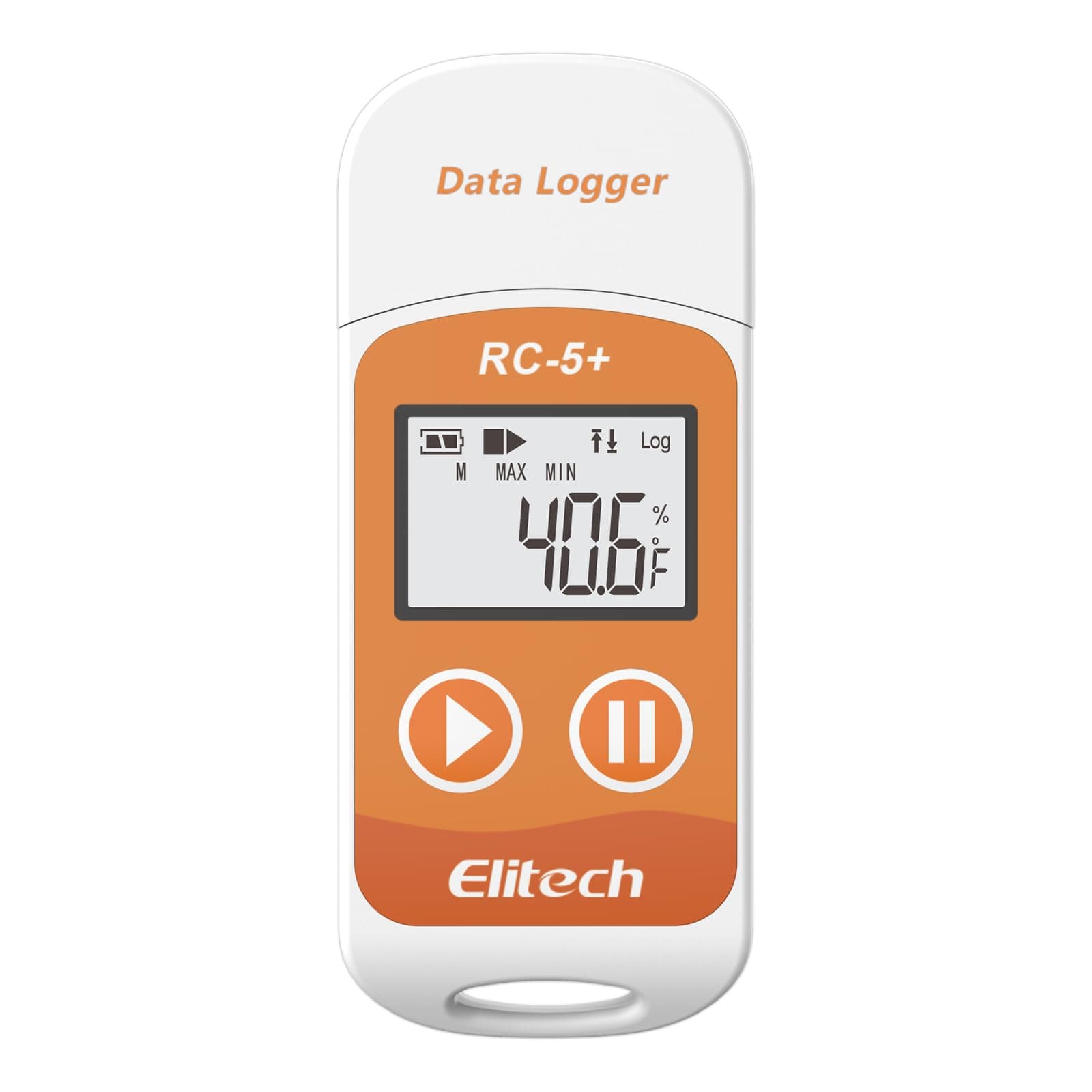 Plastic RC-5+ PDF USB Temperature Data Logger Reusable Recorder 32000 Points High Accuracy, Pack Of 1