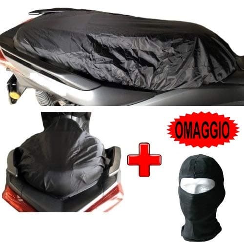 COMPATIBLE WITH ROYAL ENFIELD BULLET ELECTRA 500 SC. Waterproof seat cover Oxford fabric. XL rain cover for motorcycle scooter maxiscooter universal 120 x 75 cm