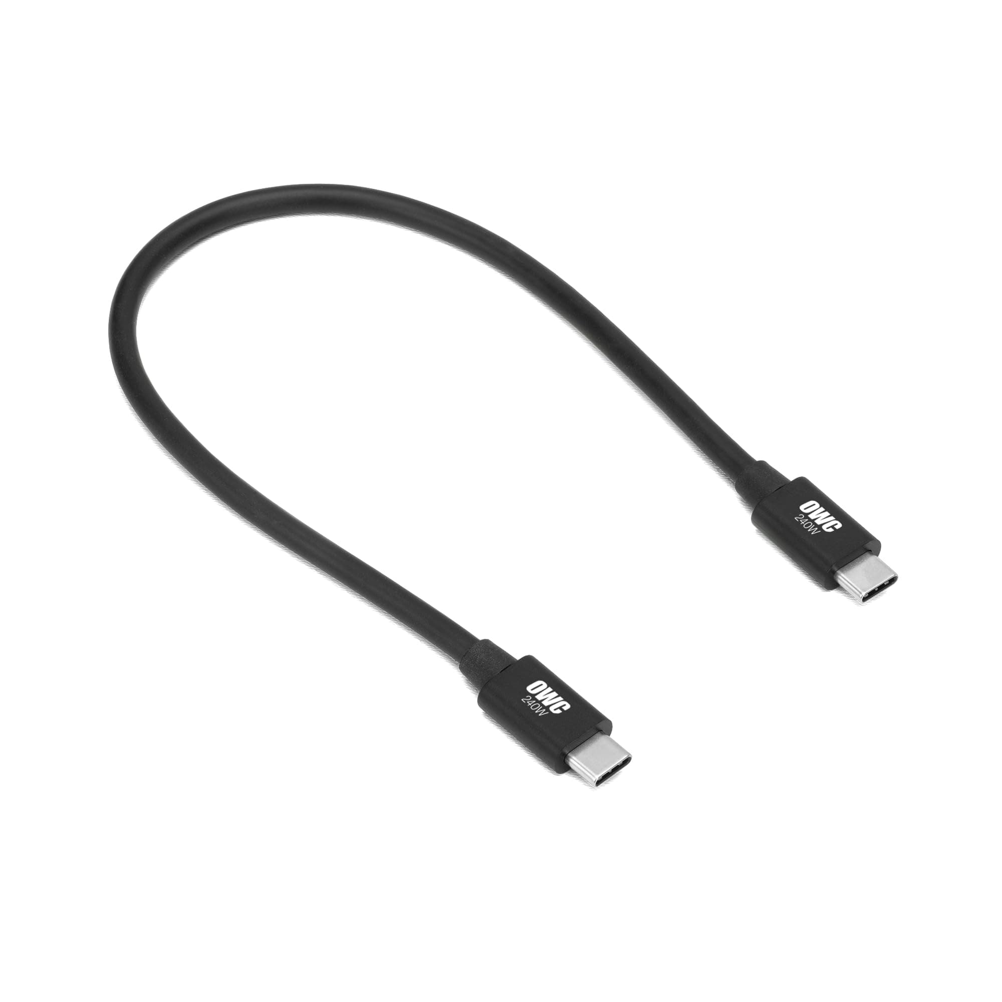 【OWC Direct】OWC Thunderbolt 5 (USB-C) Cable 0.3m 240W Power Delivery Thunderbolt 4 Thunderbolt 3 Compatible (0.3M)