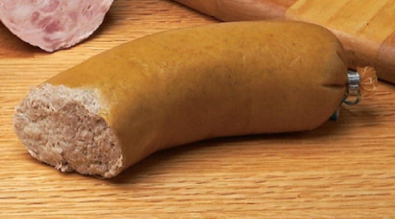 German Farmers Coarse Liver Sausage, 10 lb. Case, Traditional German Pork Sausage