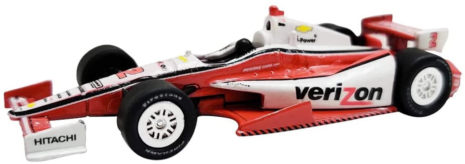 Auto World 1/64th Scale Diecast Indy Model Race Car for Kids, Toy Car for Toddlers, Kids, Boys, Girls Gift (Verizon)