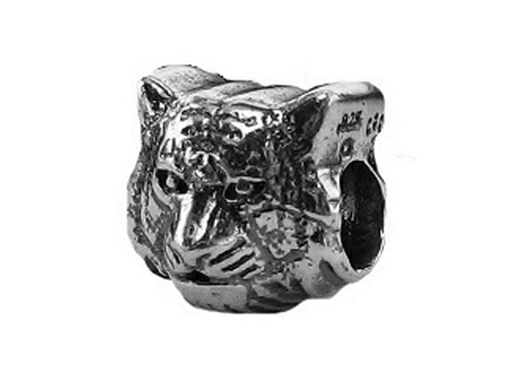 Zable Sterling Silver Mascot Tiger 1922 Bead/Charm