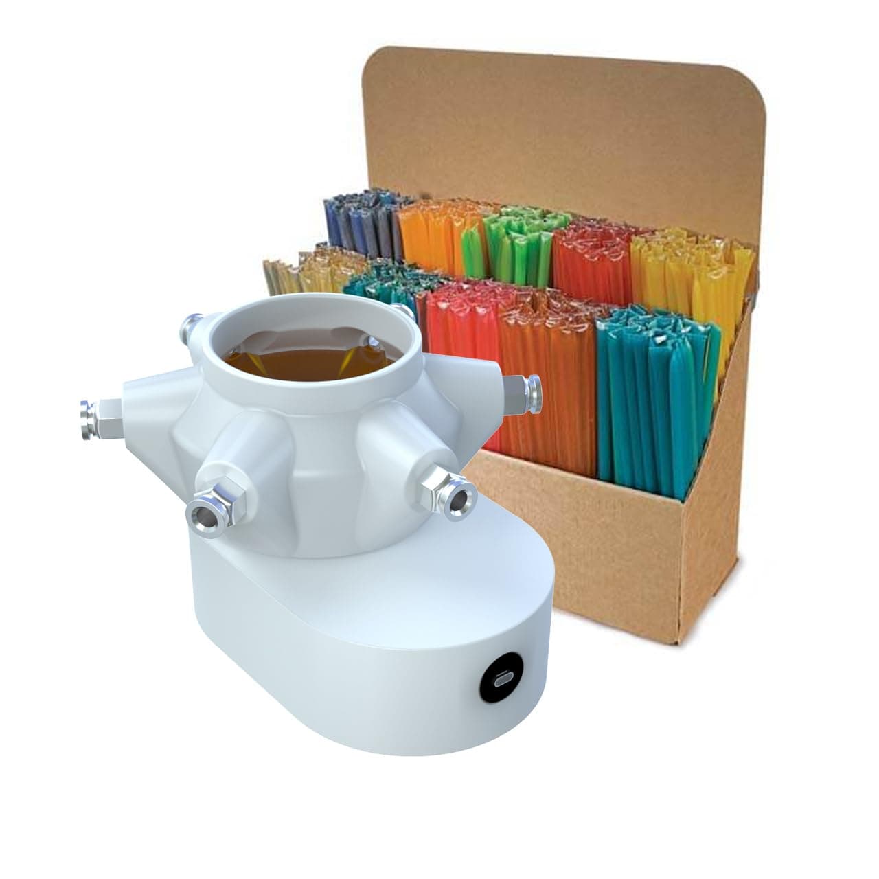 New Improved Honey Straw Filling Machine-Honey Stick Machine Kit