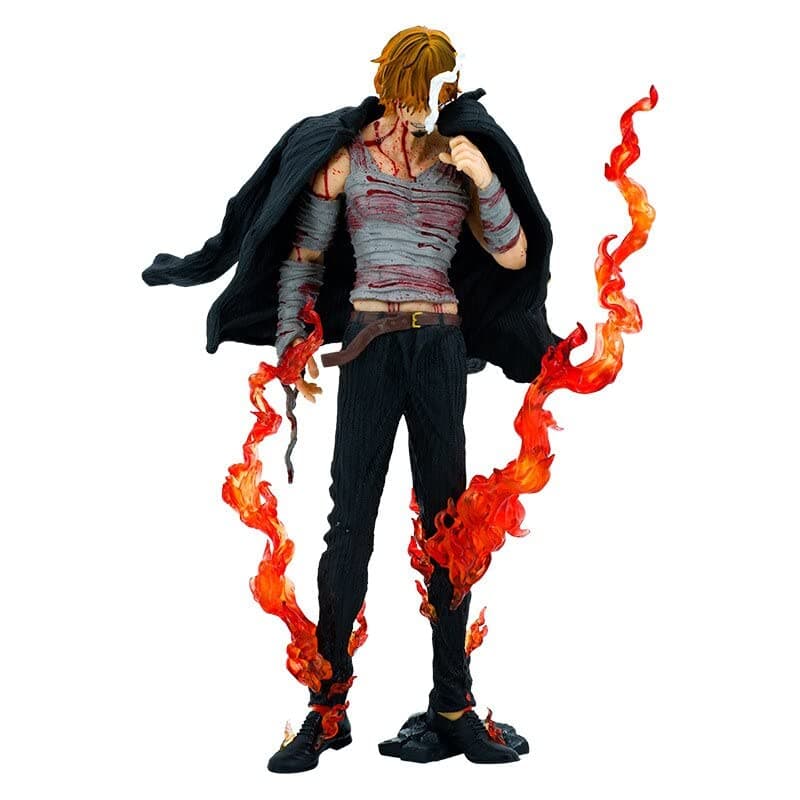 KENMA One Piece Bloodbath Vinsmoke Sanji Action Figure PVC 28 Cms Anime Figurines Weeb Manga Statue Model Toy Collectibles