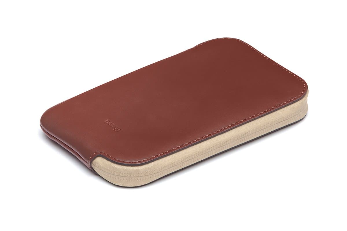 Bellroy Leather Elements Phone Pocket Plus Wallet - Cognac
