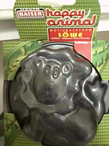 KAISER ANIMAL BAKING MOLDS MUFFIN PAN LION