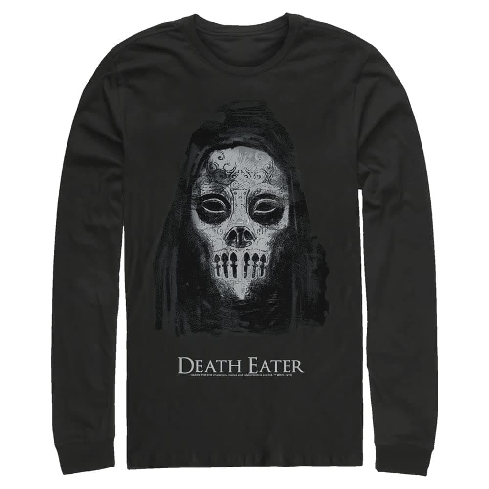 Harry PotterBig & Tall Death Eater Men's Tops Long Sleeve Tee Shirt