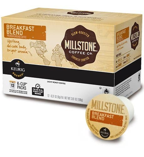 Millstone Breakfast Blend Coffee K-cup 18 Count (Pack of 2)