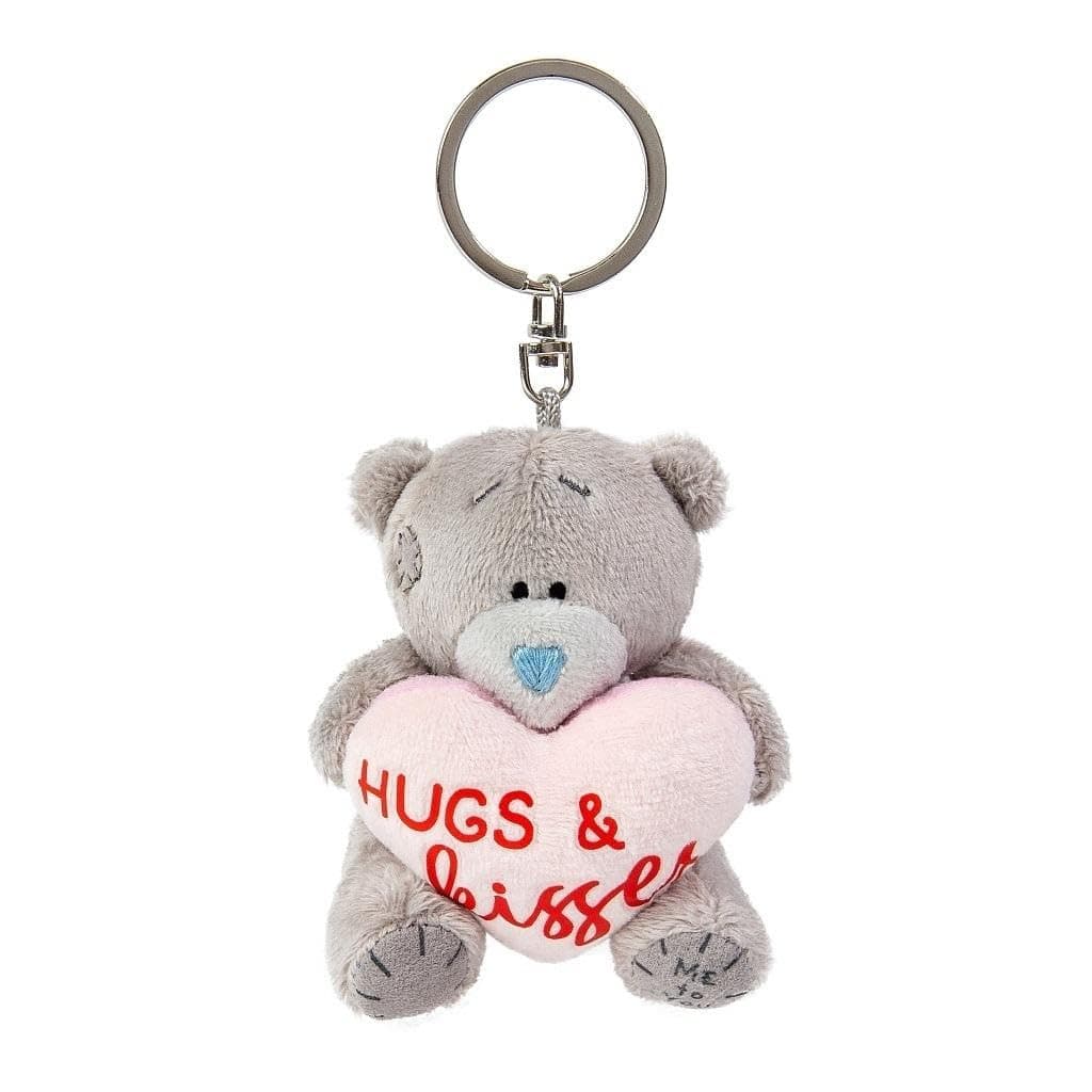 Me to You Tatty Teddy Plush Keyring 'Hugs and Kisses' - Official Collection