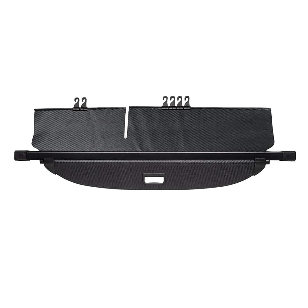 Powerty Only Fit for Cargo Cover Hyundai Tucson 2016 2017 2018 2019 2020 2021 Retractable Trunk Shielding Shade Cargo Luggage Cover Carbon Fiber Texture (Updated Version:no Gap)